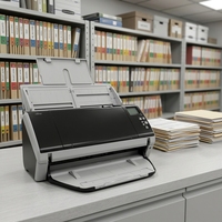 Scanner à alimentation par feuilles A3 FI-7480, recto-verso, 80 ppm, 160 ipm, double CCD, 600 dpi, USB 3.0, pour bureau