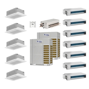 Unité de climatisation commerciale tropicale de qualité supérieure Ac VRV VRF 185KW 66HP Gree VRF climatiseur pour bureau Villa - Product Image 1