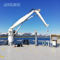 Nouvelle grue pliable OEM à commande PLC de 15 tonnes, grue à flèche articulée marine de 10 tonnes pour la mer