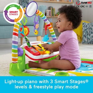 Tapis de jeu personnalisé directement de l'usine, tapis musical d'éveil pour bébés, tapis de jeu avec piano à pédales, tapis de gym pour bébés, tapis de jeu avec piano pour bébés - Product Image 2