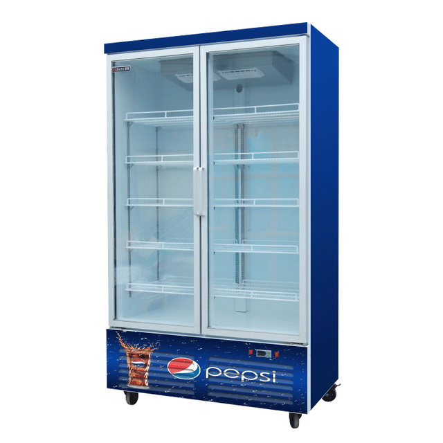 Coca Cola Pepsi Deep Freezer Coca Cola Double Door Fridge