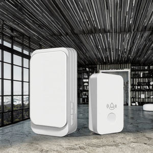 Campanello Wireless Cinetico Moderno Resistente alle Intemperie, Portata 300m, 38 <span class=keywords><strong>Suonerie</strong></span>, 4 Livelli di Volume, per Hotel, Alimentazione a Spina, Basso Consumo 1 - Product Image 2