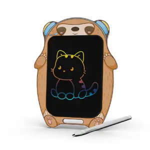 Cartoon Schrijven Tablet Lcd Elektronische Schrijfblok Cartoon Lcd Handschrift Pad Kleur Highlight Tekentafel