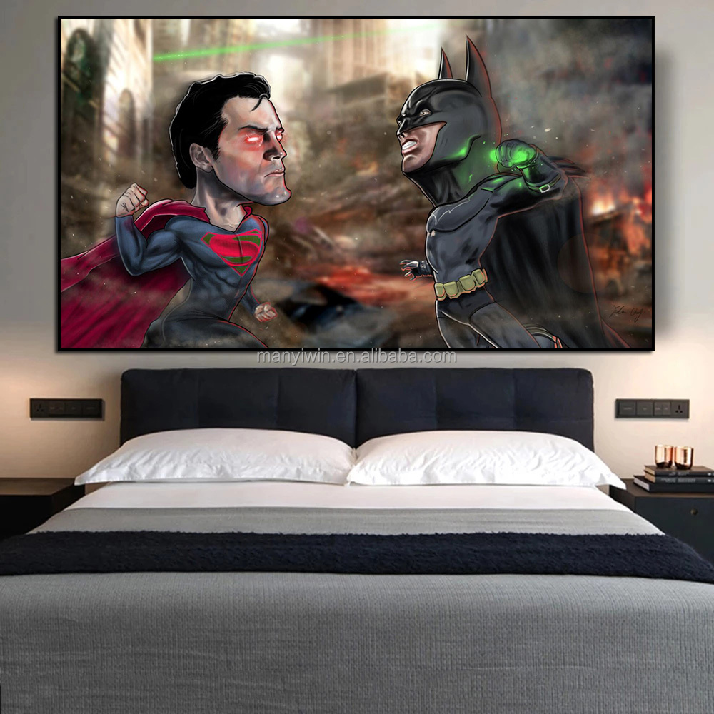 Marvel Movies Abstract Characters Funny Painting Pictures Poster Canvas Printing Wall Art Cuadros Kids Room Home Decor Painting