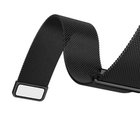 Remplacement de montre de bracelet de montre de bracelet de maille d'acier inoxydable pour la montre de jeunesse de Xiaomi Amazfit Bip