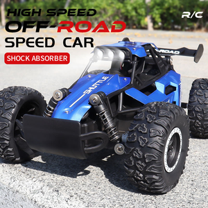 Camioneta <span class=keywords><strong>Monstruo</strong></span> RC <span class=keywords><strong>de</strong></span> Metal a Escala 1:16, Juguete para Niños Mayores <span class=keywords><strong>de</strong></span> 3 Años, Velocidad <span class=keywords><strong>de</strong></span> 20+ km/h, Control Remoto <span class=keywords><strong>de</strong></span> 4 Canales, Luces LED, Lista para Usar - Product Image 4