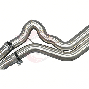 Tuyau d'échappement intermédiaire haute performance Vortex à longueur égale pour BMW X3M X4M F97 F98 3.0T 2019-2023 2.76 pouces - Product Image 4