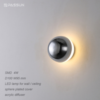 Lampe murale LED en acrylique à montage en surface 6W