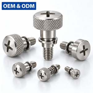 Vis de panneau captif sur mesure en acier inoxydable 304, formage à froid et usinage CNC, pièces OEM, production de précision en usine - Product Image 2