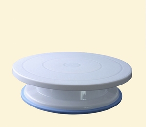 Mejor venta DIY 360 grados antideslizante giratorio pastel tocadiscos y herramientas de pastelería con caja de Color que incluye alfombrilla para hornear - Product Image 1