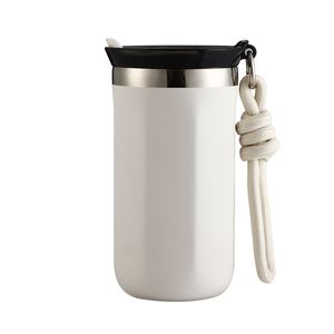 Termo de Acero Inoxidable 304, Taza para Café, Doble Aislamiento al Vacío, 6-12 Horas de Aislamiento Térmico, Diseño Moderno, para Estudiantes y Actividades al Aire Libre - Product Image 5