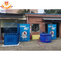 Machine de jeu d'eau commerciale économique pour fêtes, jeu d'arcade, machine à faire tomber les objets, bac de plongeon en plastique, pour adultes, pour fêtes foraines et parcs d'attractions, certifiée CE