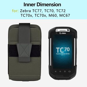 Nylon cầm tay máy quét Bao da với vành đai kim loại clip cho ngựa vằn tc75x, <span class=keywords><strong>tc75</strong></span>, tc70x, <span class=keywords><strong>tc70</strong></span>, tc72, tc77, tc77hl, M60, mc65, máy quét mc67 - Product Image 2