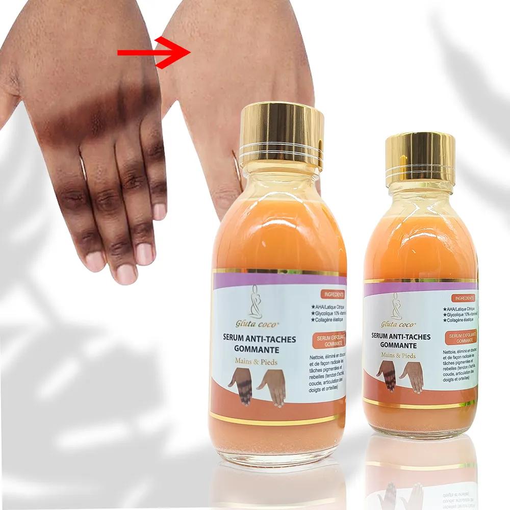 Gluta Master Private Label Bio-Vitamin E & Kollagen Anti Taches Körper Gesichts serum 125ml White ning Serum Großhandel