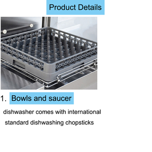Automatic Commercial High Speed Dish Machine Countertop <b>Mini</b> Glass Dishwasher Restaurant Machine Dishwasher Soap Making Machine - Product Image 4