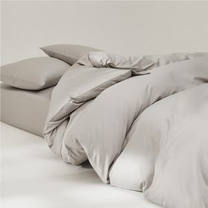 Huishoudtextiel 100% katoenen dekbedovertrekset 3-delig/set Dropshipping Katoenen beddengoed Zacht Ademend Dekbeddenhoes - Product Image 3