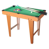 Mini billard billard billard table de billard pour enfants vente en gros usage domestique table de jouets de football avec balles