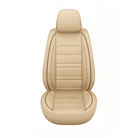Nouvelle conception, ensemble complet de protège-sièges, accessoires intérieurs de voiture, ensemble de housses de siège de voiture universelles en cuir