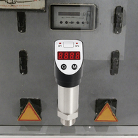 Transmetteur de pression numérique SK-P01X 0-12 bars, alarme relais haute/basse pression, sortie 4-20 mA/PNP, capteur industriel en acier inoxydable 316L, précision 0,5 % F.S, Hirschmann