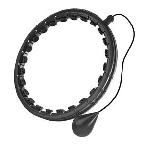 Aro de mujer de talla grande Hula Circle ponderado con 24 enlaces (44 pulgadas) para adultos pérdida de peso equipo de ejercicio inteligente - Product Image 3