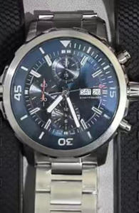 Nuevo Reloj Mecánico Automático Multifuncional de Seis Manecillas con Doble Calendario, Correa de Goma y Brazalete de Acero para Hombre - Product Image 6