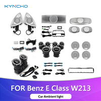 KYNCHO pour Mercedes Classe E W213, éclairage LED pour voiture, lampe d'ambiance pour voiture, éclairage d'ambiance symphonique pour voiture, éclairage intérieur automatique pour voiture