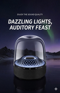 Altavoz Bluetooth de Alta Gama con Control por Gestos, Salida de Pico de 180W, Audio Estéreo de Alta Fidelidad, Iluminación Ambiental Inteligente, Ideal para Reuniones Familiares - Product Image 3