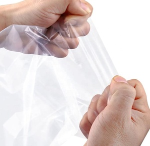 Customized Transparent 1000/case Food Grade <b>Plastic</b> PE Heat Seal Side Gusset Bag - Product Image 4