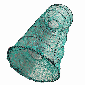 Jaula de pesca de alta calidad para caracoles y moluscos en áreas costeras 60*100CM con Red anudada - Product Image 1