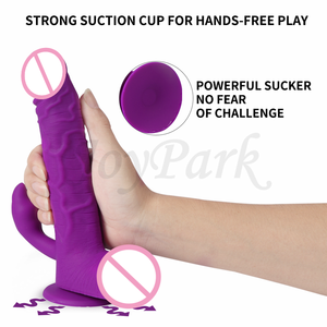 JoyPark Vibratore G Rotante a 6 Velocità con Telecomando, Impermeabile IPx6, Ricaricabile, Silenzioso, Potente con Doppi Motori e Grande Forza di Spinta - Product Image 2