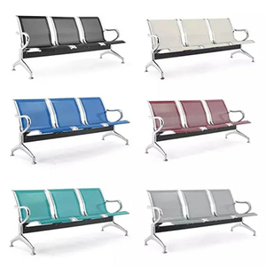เก้าอี้พักคอย 3 ที่นั่ง ราคาโรงงาน สำหรับสนามบิน โรงพยาบาล ห้องรอ คลินิก - Product Image 3