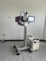 Machine de marquage laser UV OMA JET U500 sans entretien, longue durée de vie, codeur à froid pour le codage des câbles, des fils et des bouteilles en plastique