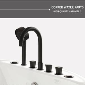 Baignoires en acrylique ICEGALAX, baignoires à remous, massage japonais, spa chaud, <span class=keywords><strong>baignoire</strong></span> à entrée facile, combinaison <span class=keywords><strong>douche</strong></span> pour adultes - Product Image 6