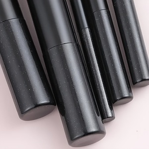 Juego de 8 Brochas de Maquillaje Veganas Profesionales de Tubo Largo, <span class=keywords><strong>Color</strong></span> Personalizado con Logotipo, Incluye Brochas para Delineador de Ojos, Esponja y Sombra de Ojos - Product Image 5