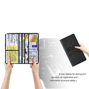 <span class=keywords><strong>Porte</strong></span>-documents personnalisé pour voiture <span class=keywords><strong>Porte</strong></span>-documents en cuir Slim Auto Cardful <span class=keywords><strong>Porte</strong></span>-documents en PVC pour <span class=keywords><strong>permis</strong></span> <span class=keywords><strong>de</strong></span> <span class=keywords><strong>conduire</strong></span> - Product Image 4