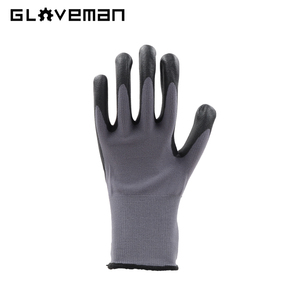 GLOVEMAN, aparejo ligero y delgado, construcción industrial, jardinería, trabajo de seguridad, guantes de punto de jardín recubiertos de látex de nitrilo impermeables - Product Image 2