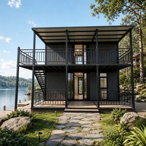 Casa Prefabricada Moderna de Dos Pisos Ecológica, Certificada por CE e ISO, Kits de Contenedores Modulares, Casa Contenedor Expandible de 20 Pies - Product Image 3