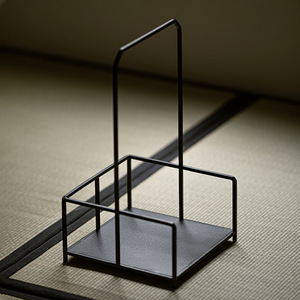Da'an <b>Hall</b> Iron Art Cooling Rack Square Cast Iron Tea Ceremony Accessory Anti Scalding Heat Insulation <b>Mat</b> For Charcoal - Product Image 2