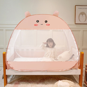 Moustiquaire portable pour berceau et poussette 120cm*65cm – Protection de sécurité pour bébé, lit de poussette pop-up - Product Image 4