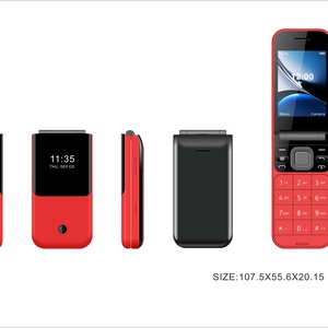 โทรศัพท์ฝาพับ C209 หน้าจอหลัก 2.8 นิ้ว แบตเตอรี่ความจุสูง รองรับซิมคู่ สแตนด์บายคู่ วิทยุ FM กล้อง 0.08MP ปรับแต่งจากโรงงาน - Product Image 2