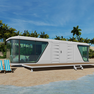 Smart Capsule House 40 pieds Design moderne Espace mobile de luxe Capsule House Hôtel pour le voyage - Product Image 2