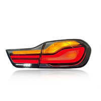 Feux arrière LED SJC Auto Car Accessories pour BMW Série 4 F32 F36 F82 12-18, feux stop, clignotants, lampes modifiées LCI transparentes