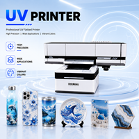 Mesin Cetak UV LED Lamp Rotary Flatbed 6090 untuk Casing Ponsel, Akrilik, Logam, Botol Kaca