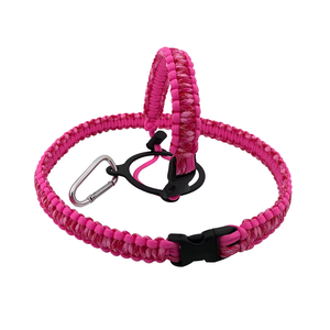 Produsen buatan tangan bertahan hidup untuk Paracord menangani botol air <span class=keywords><strong>Tumbler</strong></span> untuk mendaki mudah dibawa tali bahu - Product Image 4