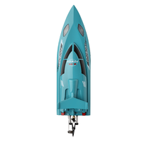 Bote de Carreras RC a Control Remoto de Alta Velocidad 2.4G, Resistente al Agua, 21 km/h, con Baterías Li-po, Listo para Usar