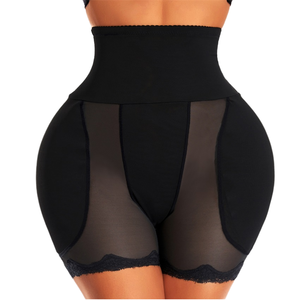 Pantalones moldeadores de cuerpo <span class=keywords><strong>con</strong></span> control firme de cintura alta para mujer, <span class=keywords><strong>bragas</strong></span> de control moldeador de vientre posparto <span class=keywords><strong>con</strong></span> almohadilla de esponja para glúteos, mejora de cadera - Product Image 1