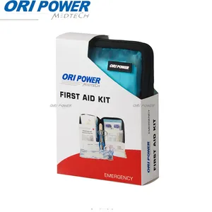 ORIPOWER OEM Waterproof Survival Medical Emergency Bag Professional Mini Basic First Aid Kit Set With Supplies