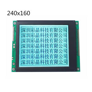 Ölçüm ve test cihazları için % 2024 rekabetçi fiyat güneş ışığı okunabilir 160x64 nokta matris grafik LCD modülleri - Product Image 5