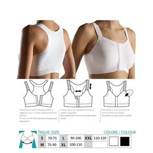 ORIONE Soutien-gorge post-mastectomie sans armatures respirant Réf. 9651 - Product Image 1