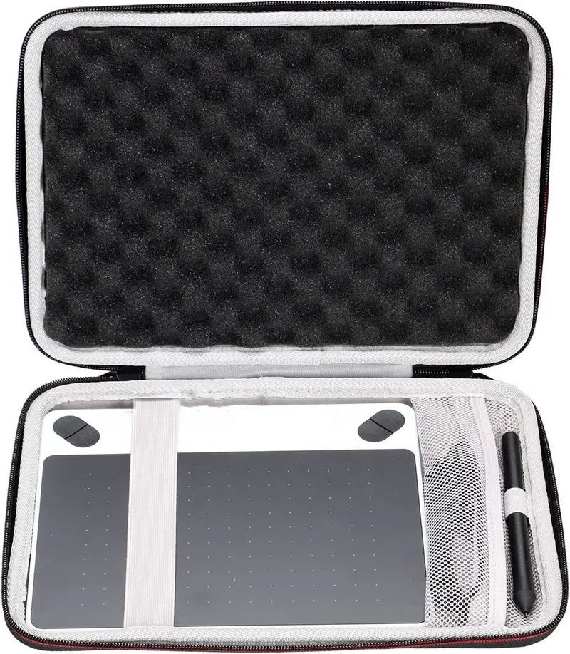 Estuche de viaje EVA duro portátil personalizado, bolsa de almacenamiento para Wacom CTL4100, tableta de dibujo gráfico pequeña